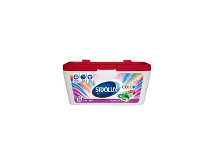 Sidolux pracie kapsuly multicaps color 10 ks