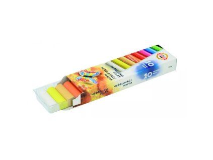 Plastelína Koh-I-Noor 200 g 10-farebná
