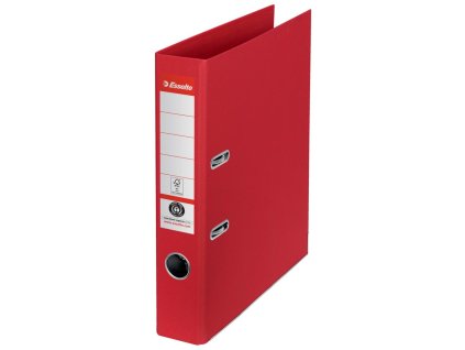Zakladač pákový Esselte No. 1 CO2 neutrálny, 50 mm - červená