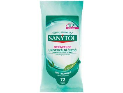 Sanytol dezinfekčné utierky 72ks