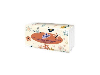 Papierové vreckovky Linteo vo vrecúšku, 180 ks