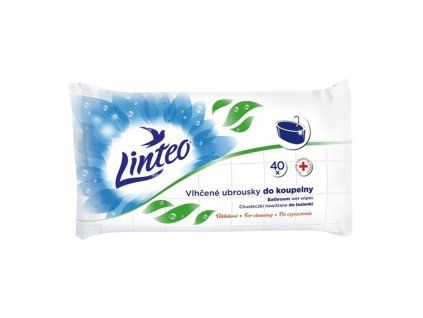 Vlhčené obrúsky Linteo do kúpeľne, 40 ks