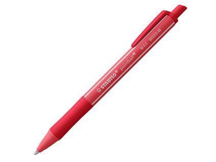 Guľôčkové pero STABILO pointball colorful červené