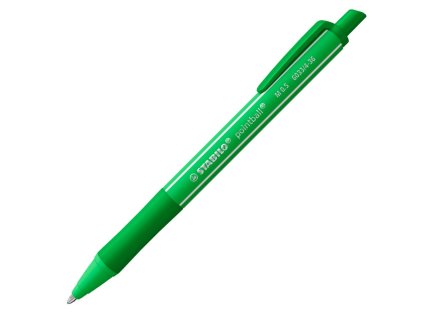 Guľôčkové pero STABILO pointball colorful zelné