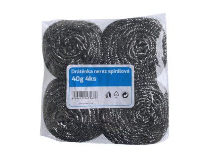 Drôtenka nerezová špirálová 4x40g