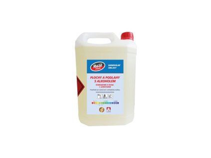 Real profi čistič na podlahy s alkoholom, 5L