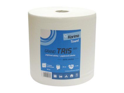 Priemyselné utierky v rolke TRIS, 147 m, 2 ks