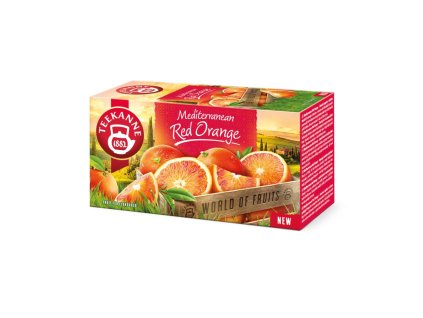 Čaj TEEKANNE Mediterranean Red Orange 20 x 2g