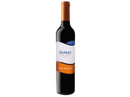 Víno Dunaj - bobuľový výber, červené polosuché 500ml