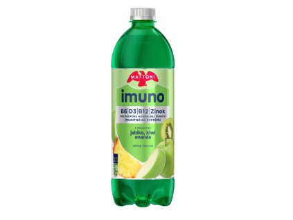 Minerálna voda MATTONI IMUNO jemne sýtená jablko,kiwi,ananás 6 x 0,7l