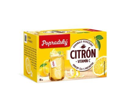 Čaj BOP ovocný citrón a vitamín C 18 x 2 g