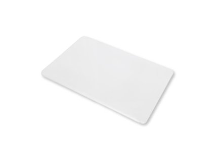 Doska na krájanie 45x30x1,2 cm plast biela