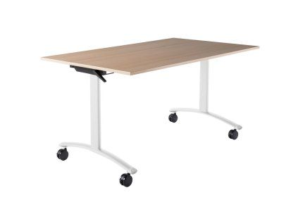 Sklápací stôl CLASSIC 120 cm, bez dosky, podnož biela