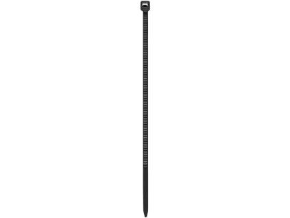 Sťahovacia páska na káble DONAU TECH 100x2.5mm, 100ks, čierna