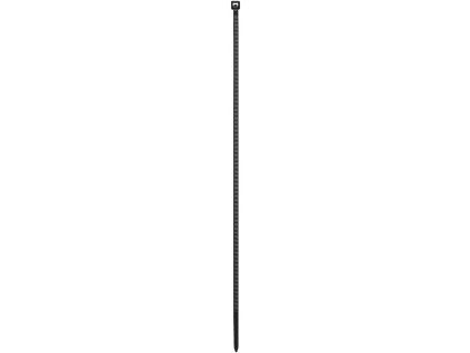 Sťahovacia páska na káble DONAU TECH 250x3.6mm, 100ks, čierna