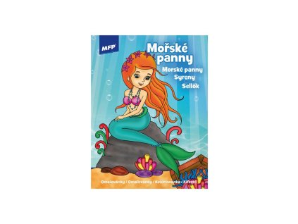 Maľovanka A4 Morská panna