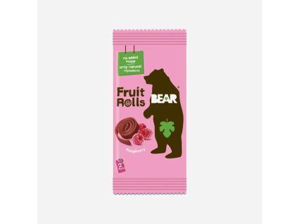 Malinové ovocné rolky Bear 20g
