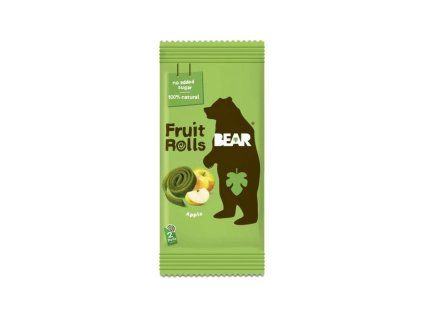 Jablkové ovocné rolky Bear 20g