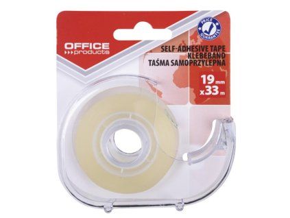 Lepiaca páska Office Products 19 mm x 33 m s dispenzorom