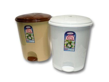 Odpadkový kôš 30L CLEAN KEEPER, pedál, 35x35x46cm