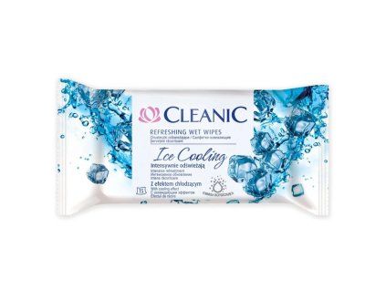 Vlhčené obrúsky Cleanic Cooling 15 ks