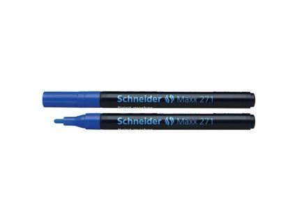 Lakový popisovač Schneider 271 modrý