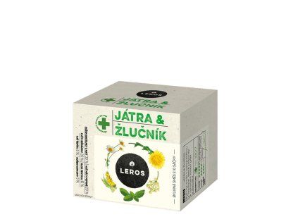 Čaj LEROS Bylinný Natur Pečeň a žlčník 10 x 1,5g