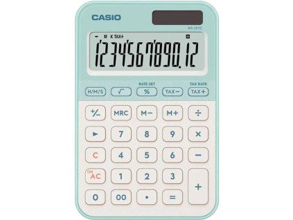 Kalkulačka stolná Casio MS 20 YC LG zelená