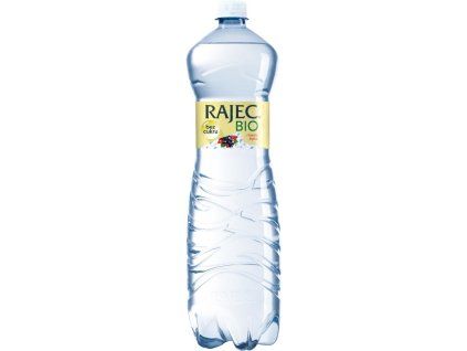 Pramenitá voda Rajec BIO nesladená Čierna ríbezľa a šípka 6 x 1,5 ℓ