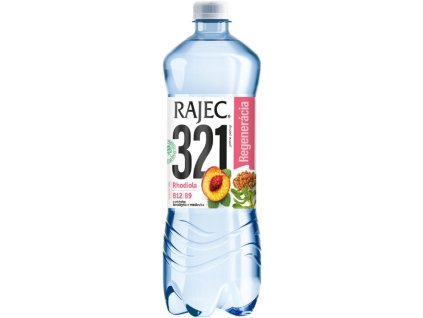 Pramenitá voda Rajec 321 Regenerácia- broskyňa a medovka 8 x 0,75 ℓ