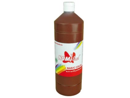 Temperová farba Nomiland BasicColor hnedá 1000ml