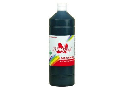 Temperová farba Nomiland BasicColor čierna 1000ml
