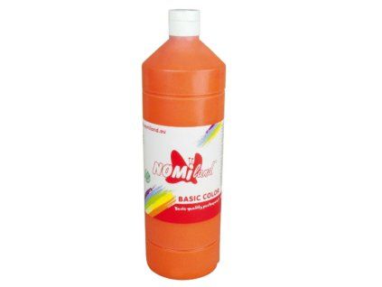 Temperová farba Nomiland BasicColor oranžová 1000ml
