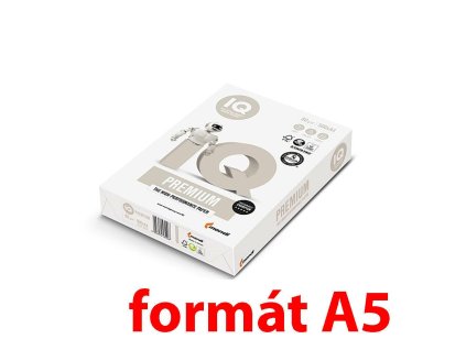 Kopírovací papier A5, IQ premium triotec 80g