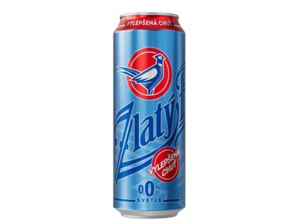 Zlatý Bažant 0% nealko 6 x 0,5 ℓ Svetlé plechovka
