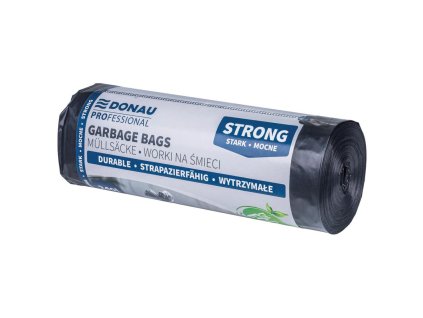 Vrecia DONAU PROFESSIONAL, silné, 240 ℓ, 40mic, 10 ks, čierne