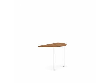 Doplnkový stôl bez nohy BASIC, 120x2,2x60cm, orech Dijon
