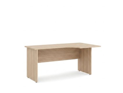Pracovný stôl pravý BASIC, 160x76x90cm, agát svetlý