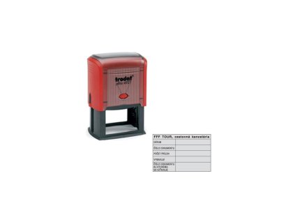 Pečiatka Trodat Printy 4927 60x40mm - odtlačok modrý