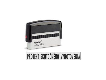 Pečiatka Trodat Printy 4916 70x10mm - odtlačok čierny