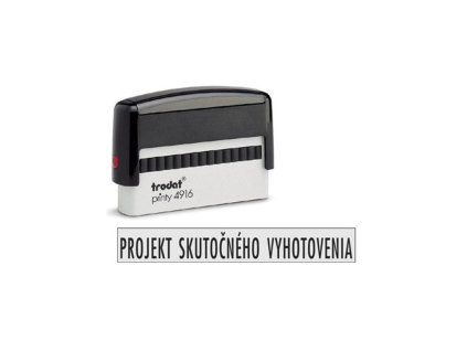 Pečiatka Trodat Printy 4916 70x10mm - odtlačok červený