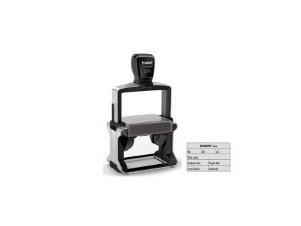 Pečiatka Trodat Professional 5274 60x40mm - odtlačok čierny