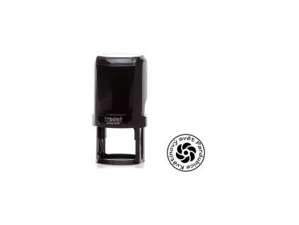 Pečiatka Trodat Printy 4638 Ø 38mm - odtlačok modrý