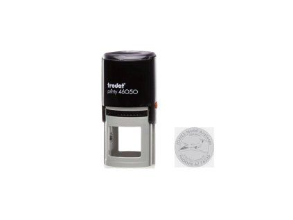 Pečiatka Trodat Printy 46050 Ø 50mm - odtlačok zelený
