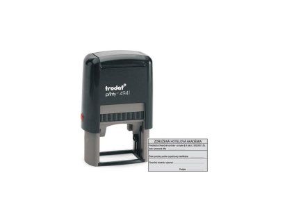 Pečiatka Trodat Printy 4941 41x24mm - odtlačok modrý