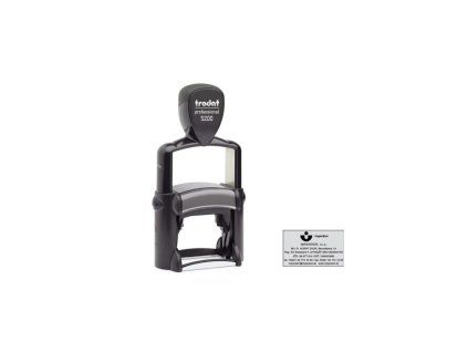 Pečiatka Trodat Professional 5200 41x24mm - odtlačok červený