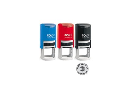 Pečiatka Colop Printer R24 Ø24mm - odtlačok čierny