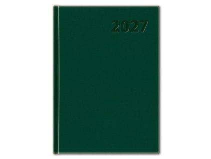 Diár denný A5 14 x 20,4 cm Manager 2027 - zelený
