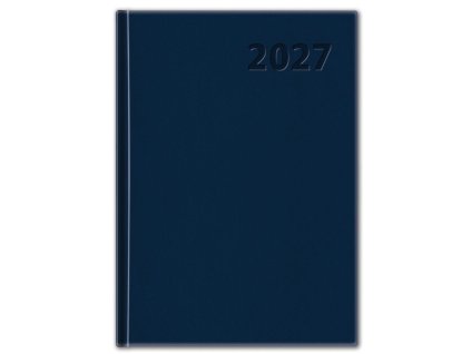 Diár denný A5 14 x 20,4 cm Manager 2027 - tmavomodrý
