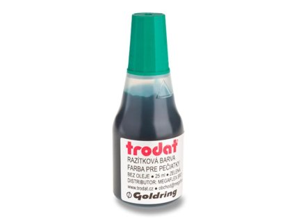 Pečiatková farba Trodat 7010 zelená, 25ml